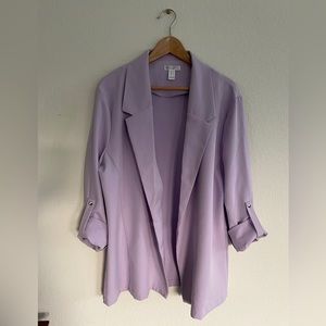 Revamped Lilac Blazer